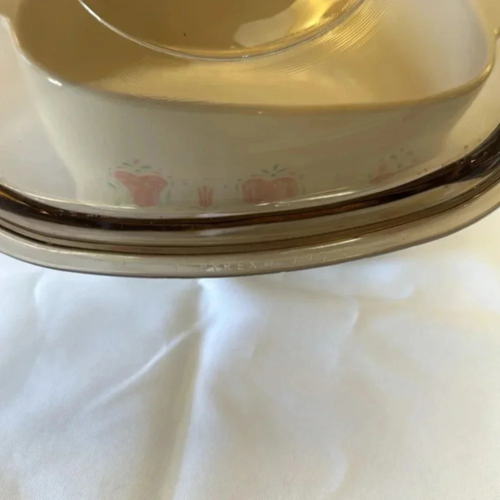 CorningWare FOREVER YOURS Casserole Bakeware Dishes A-3-B A-2-B with Brown Lid - Picture 7 of 8